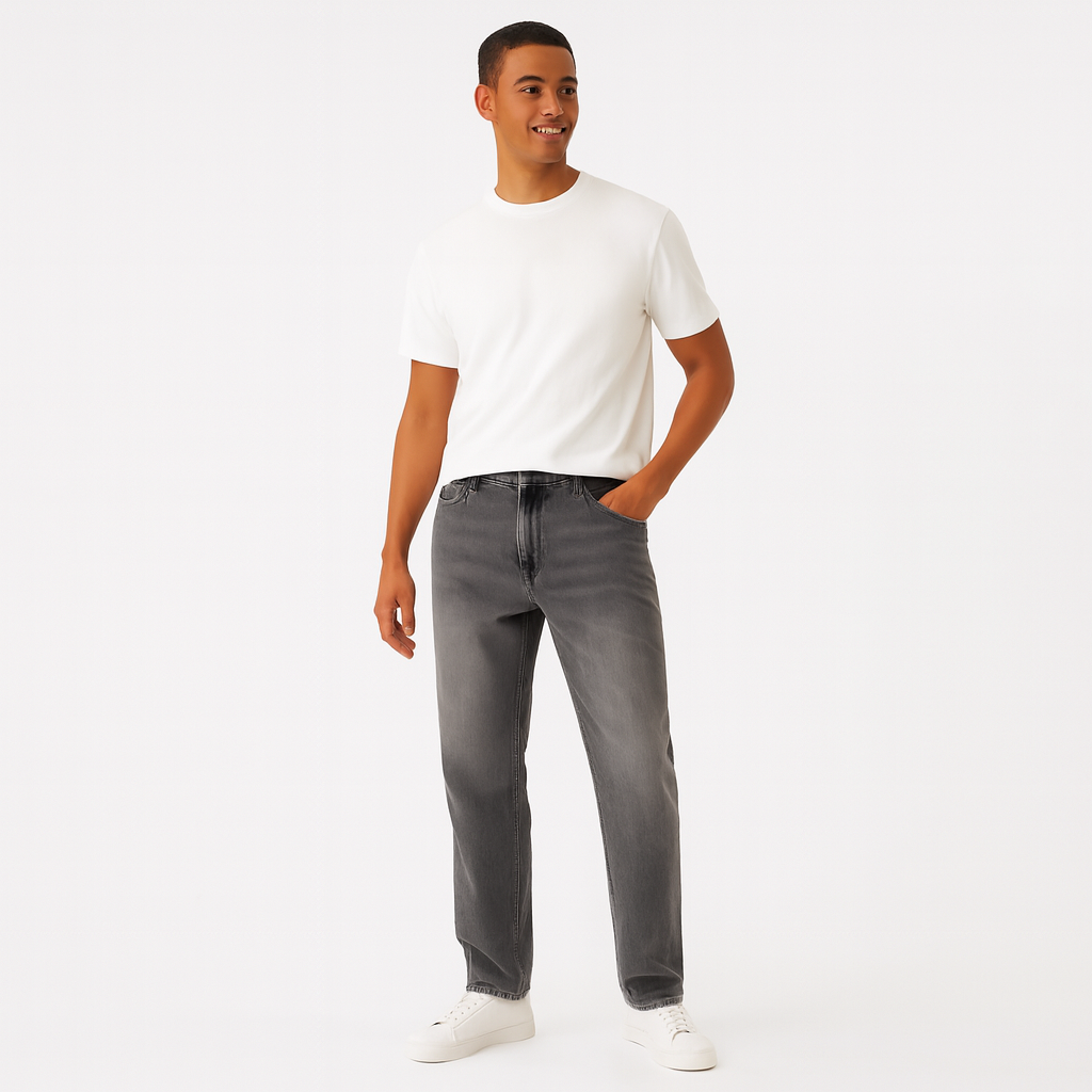 Casual Heren Jeans Relaxed Fit