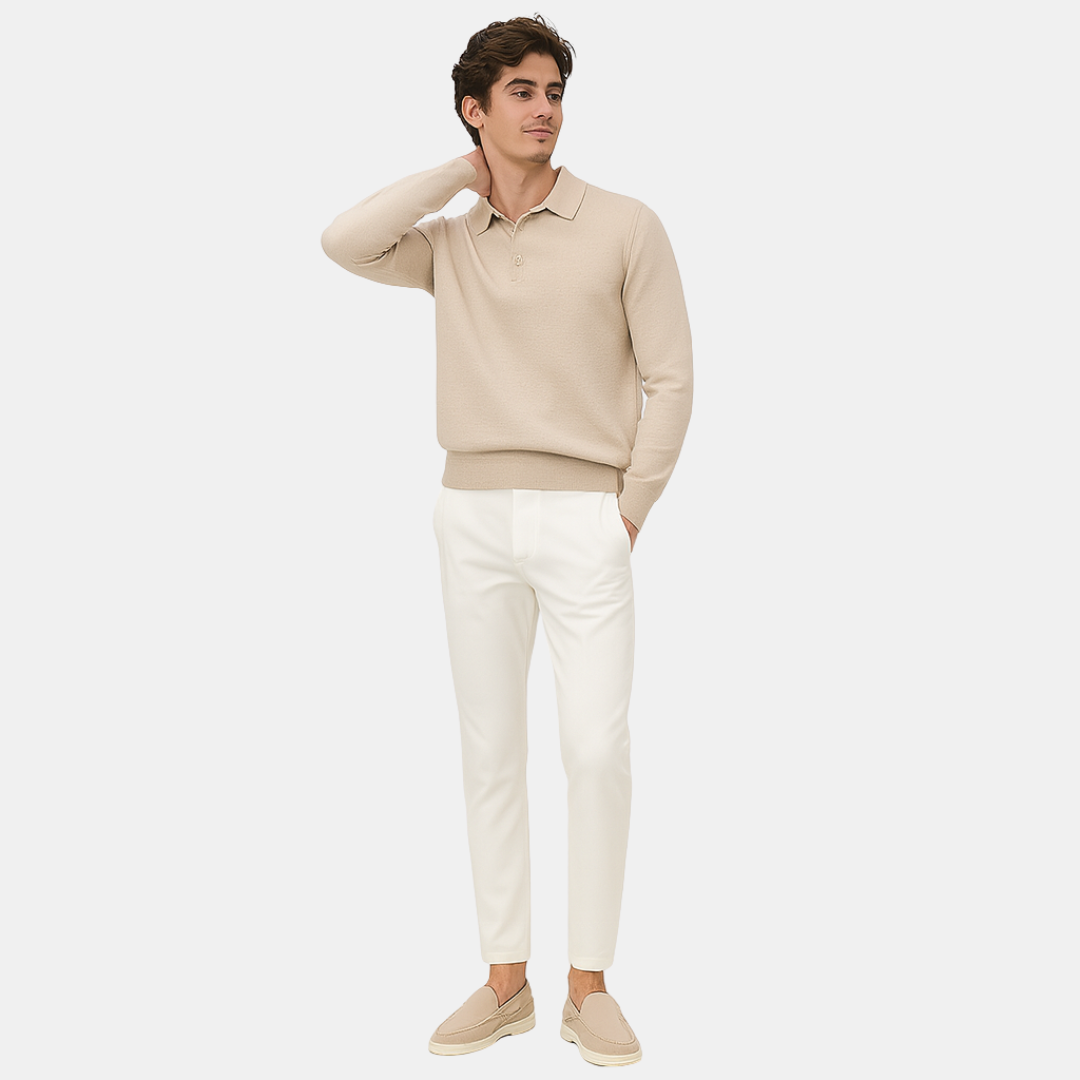 Casual Suéde Look Heren Loafers Met Witte Zool