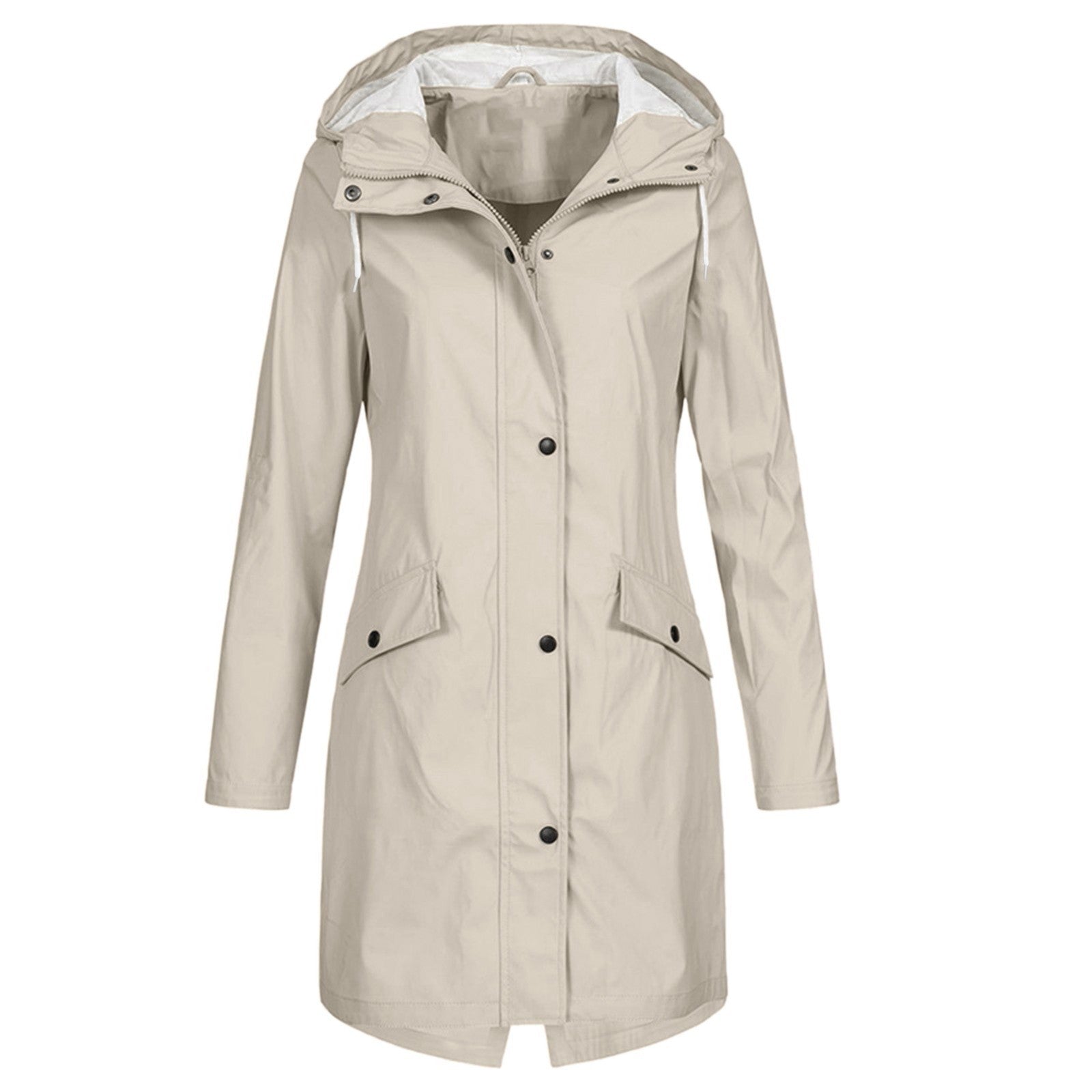Dames Regenjas Met Capuchon En Winddichte Bescherming