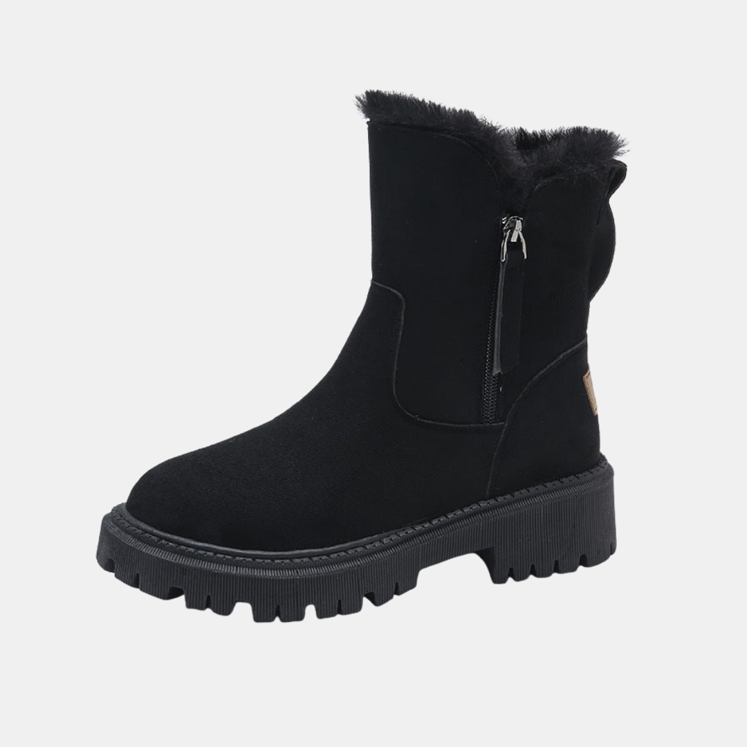 Dames Winterboots Met Warme Voering En Profielzool