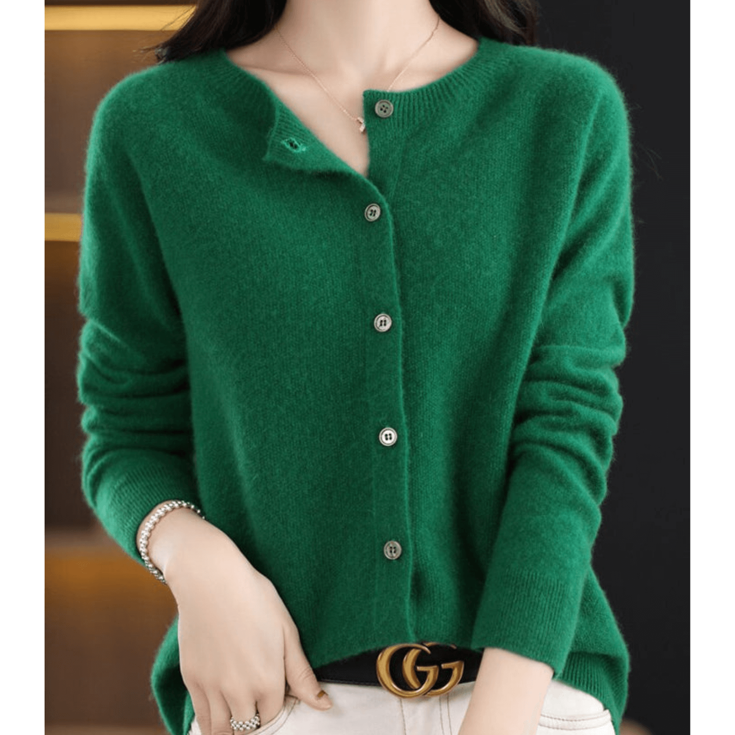 Faith Cardigan voor dames met knoopsluiting
