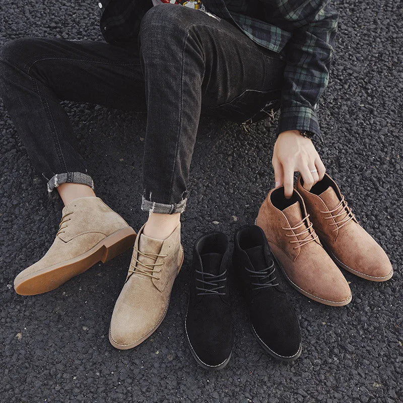Floyd Classic Suede High Shoes For Men