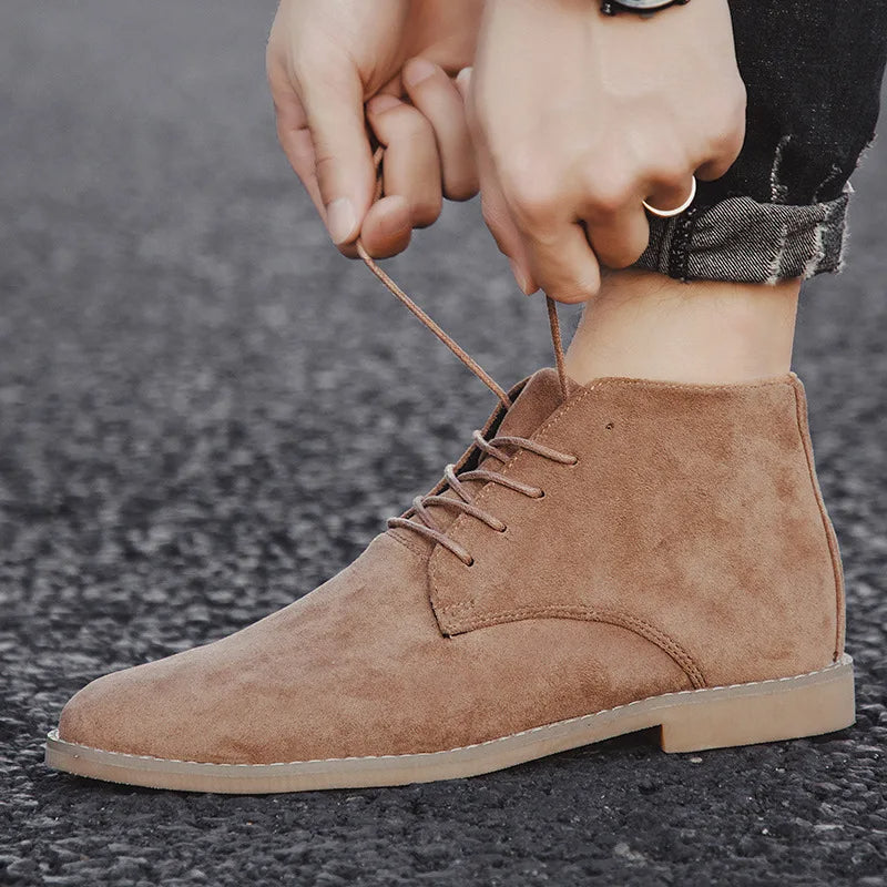 Floyd Classic Suede High Shoes For Men