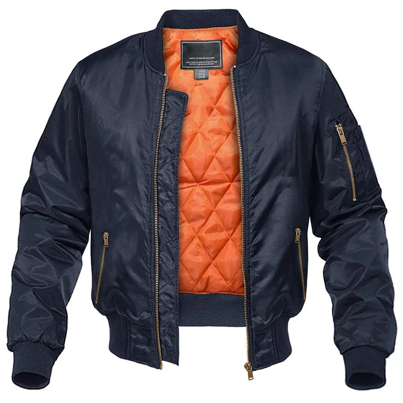 Floyd heren bomberjack met ritssluiting