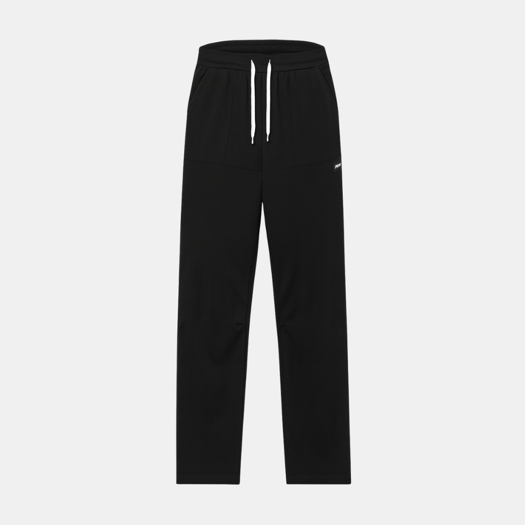 Heren Broek Met Trekkoord En Rechte Pasvorm