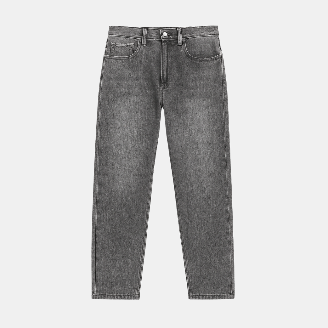 Heren Straight-Fit Jeans Met Moderne Look