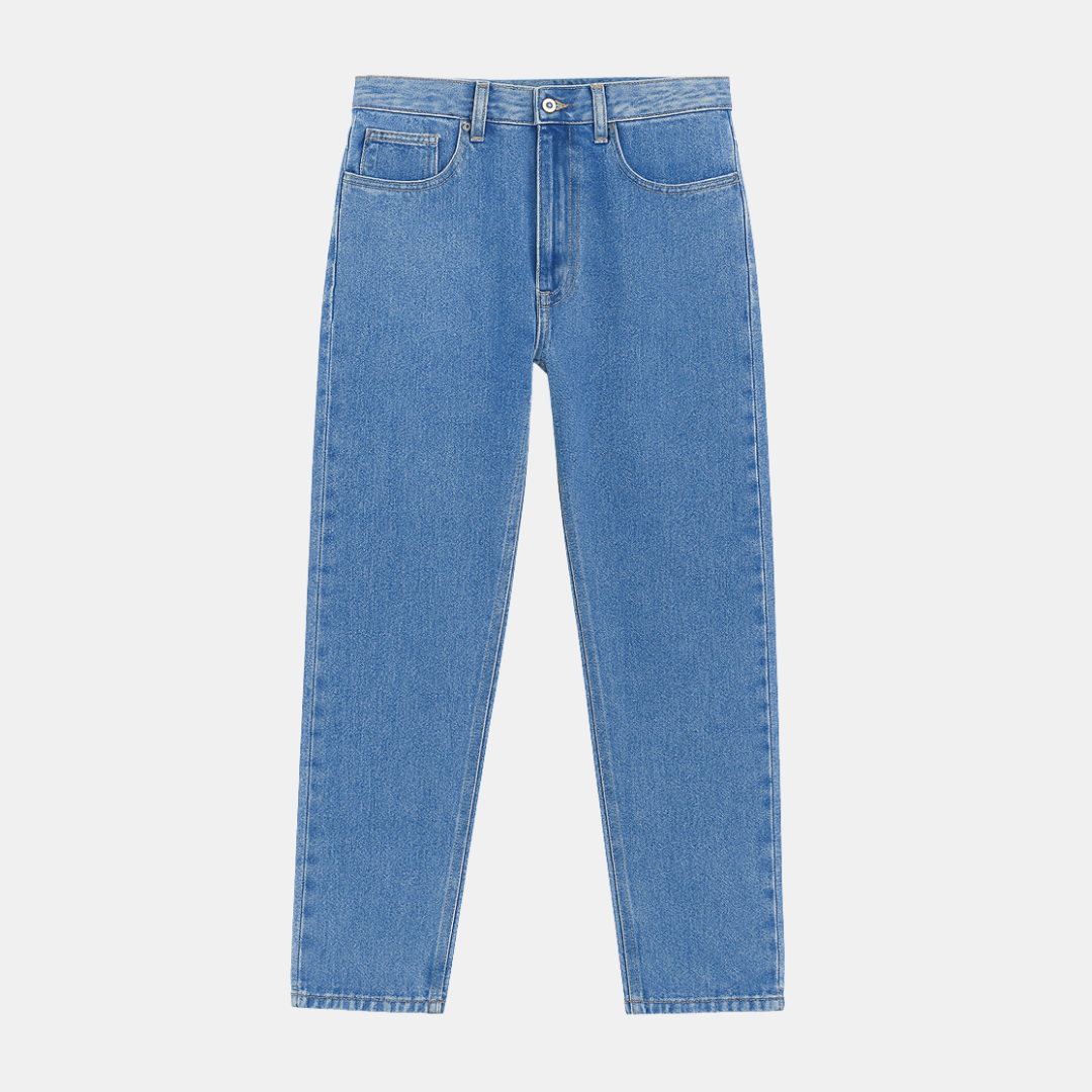 Heren Straight-Fit Jeans Met Moderne Look