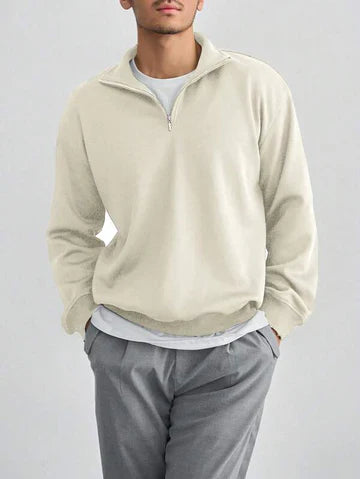 Jeremy Casual Half zip fleece trui voor heren