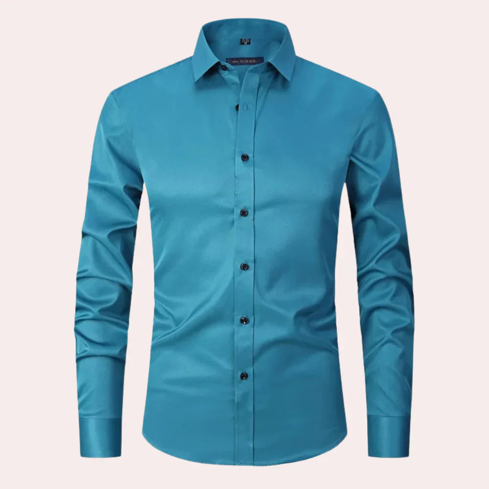 Kevin Heren slim fit overhemd met lange mouwen