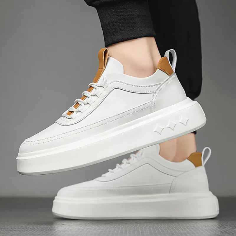 Kyle Casual heren sneakers met dikke zool