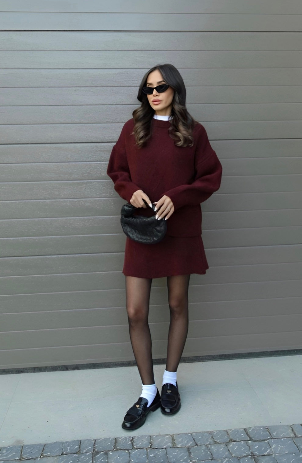 Marie Dames Set Met Trui En Rok