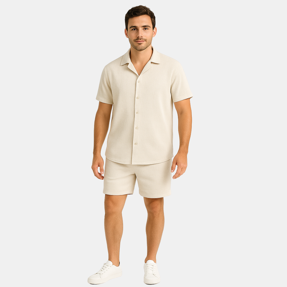 Matthew stijlvolle oversized zomer set voor heren