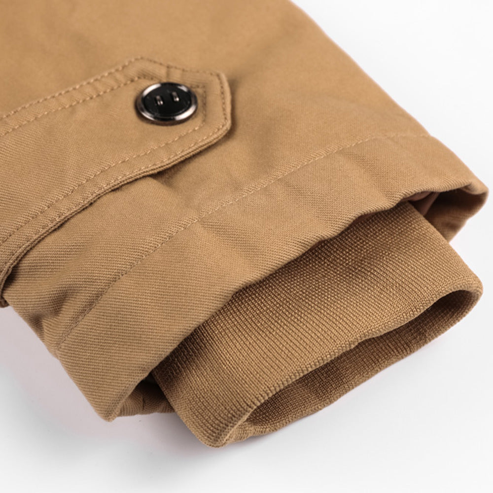 Michel Heren Winterjas Met Capuchon En Zakdetails