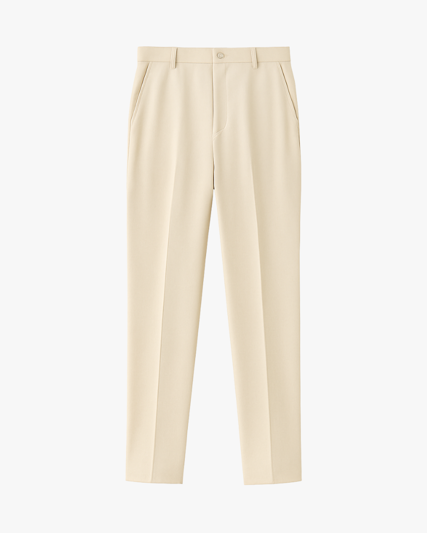 Patrick Slim Fit Heren Pantalon met Rechte Pijpen