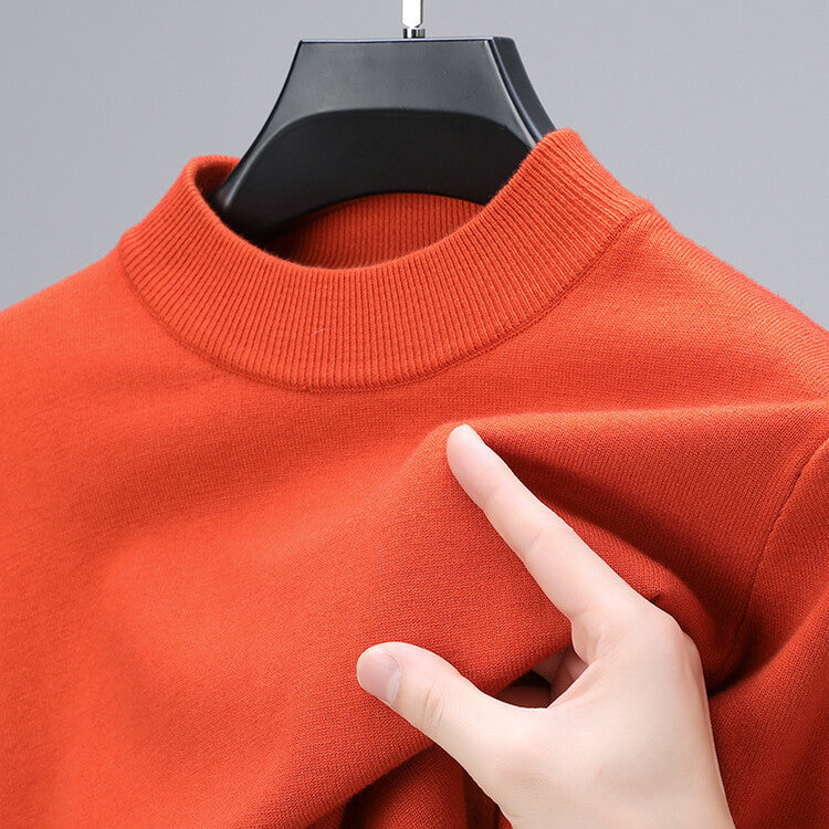 Ralph Stijlvolle trui met mock neck heren