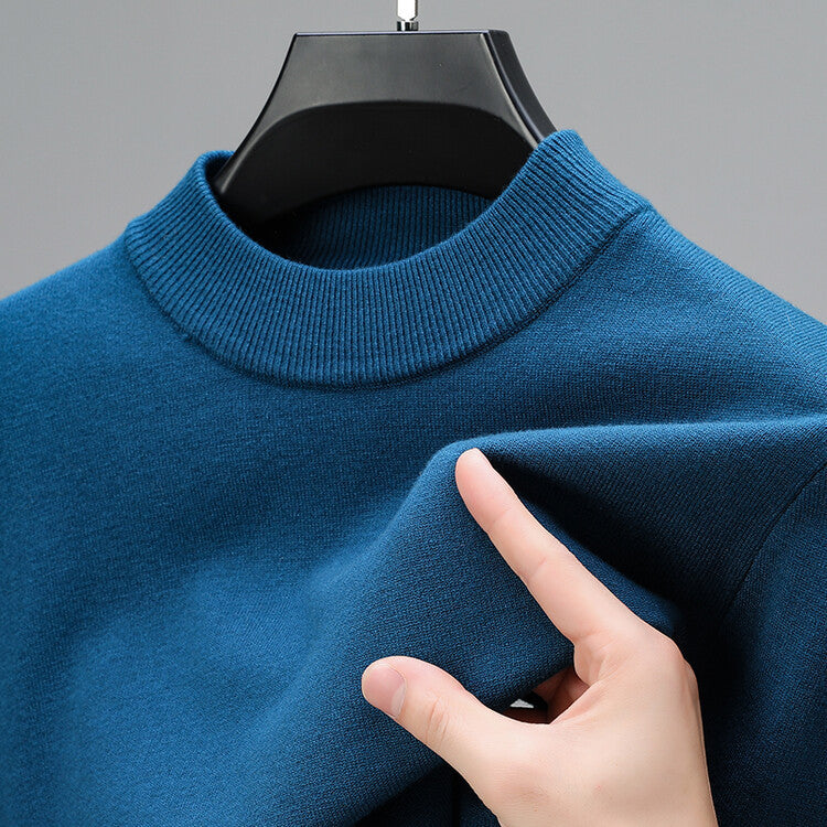 Ralph Stijlvolle trui met mock neck heren