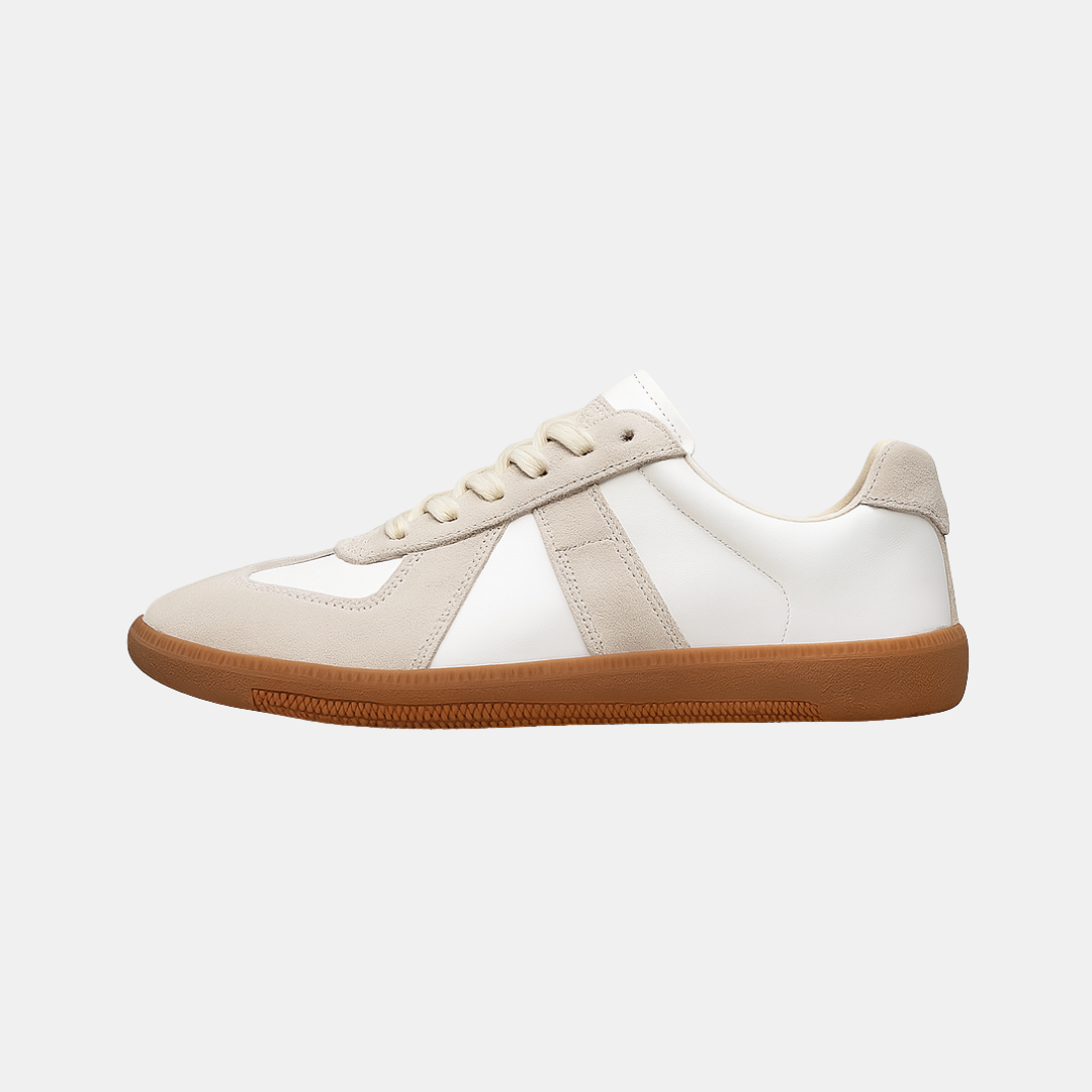 Retro Heren Sneakers Met Gumzool