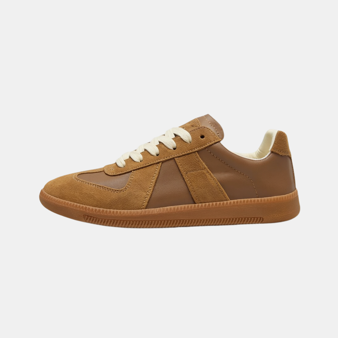 Retro Heren Sneakers Met Gumzool