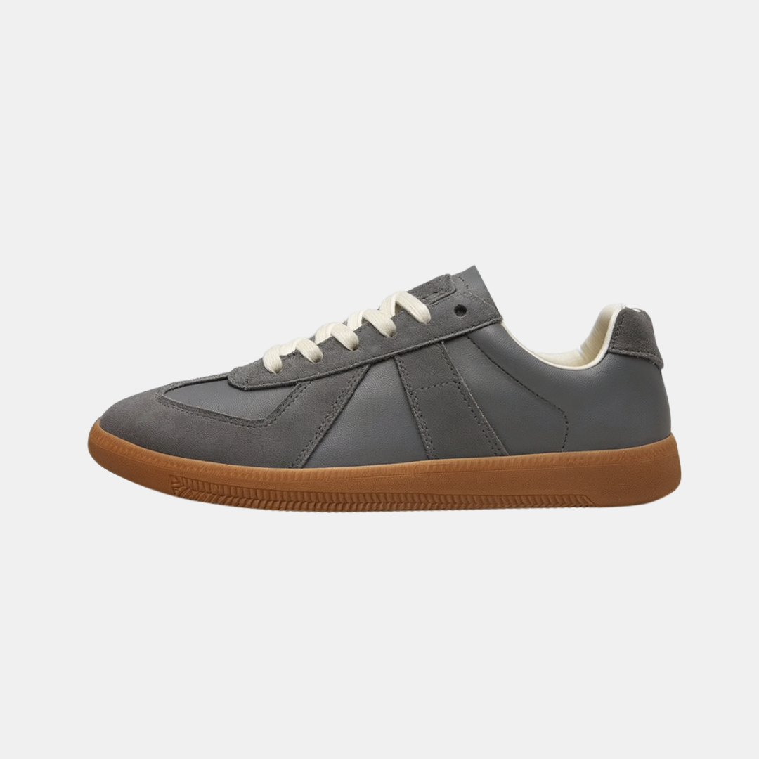 Retro Heren Sneakers Met Gumzool