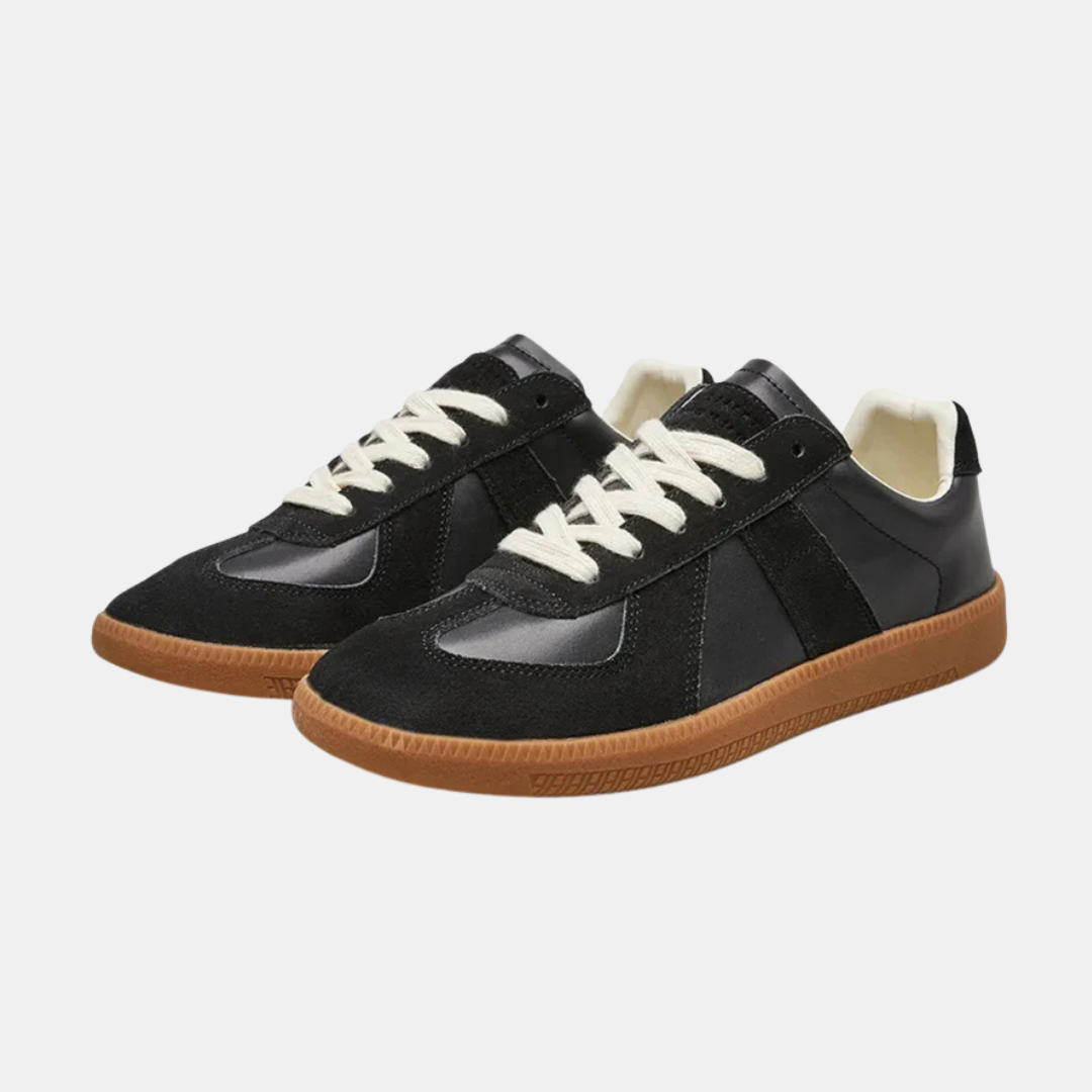 Retro Heren Sneakers Met Gumzool