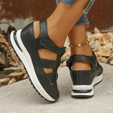 Rosy Dames sandalen met plateauzool