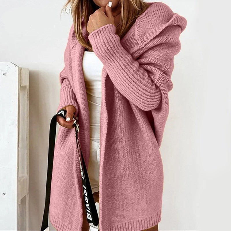 Scarlett Damesvest met capuchon en open voorkant