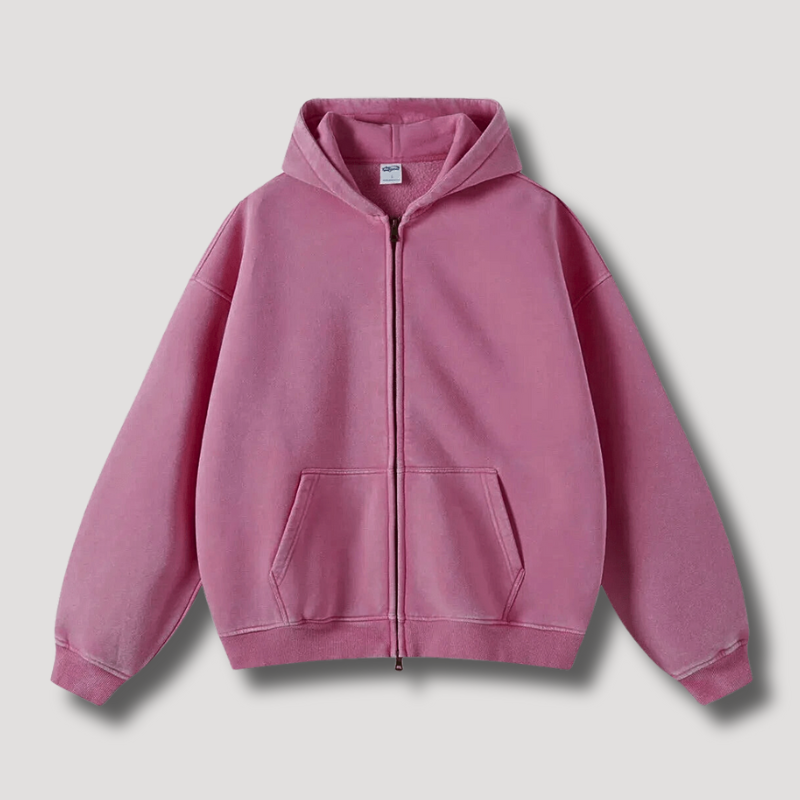Skye Heren hoodie met ritssluiting en casual look