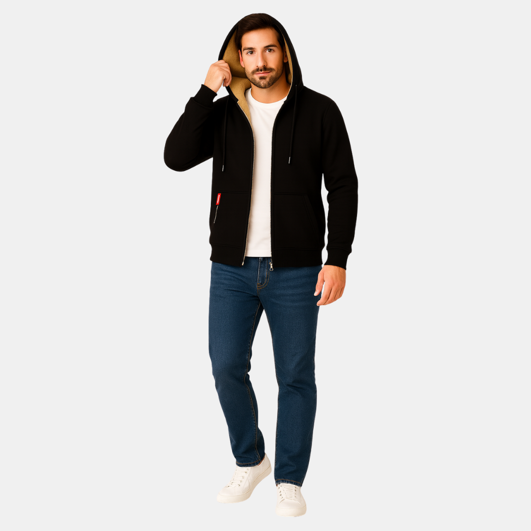 The Axton Winter Zip Hoodie