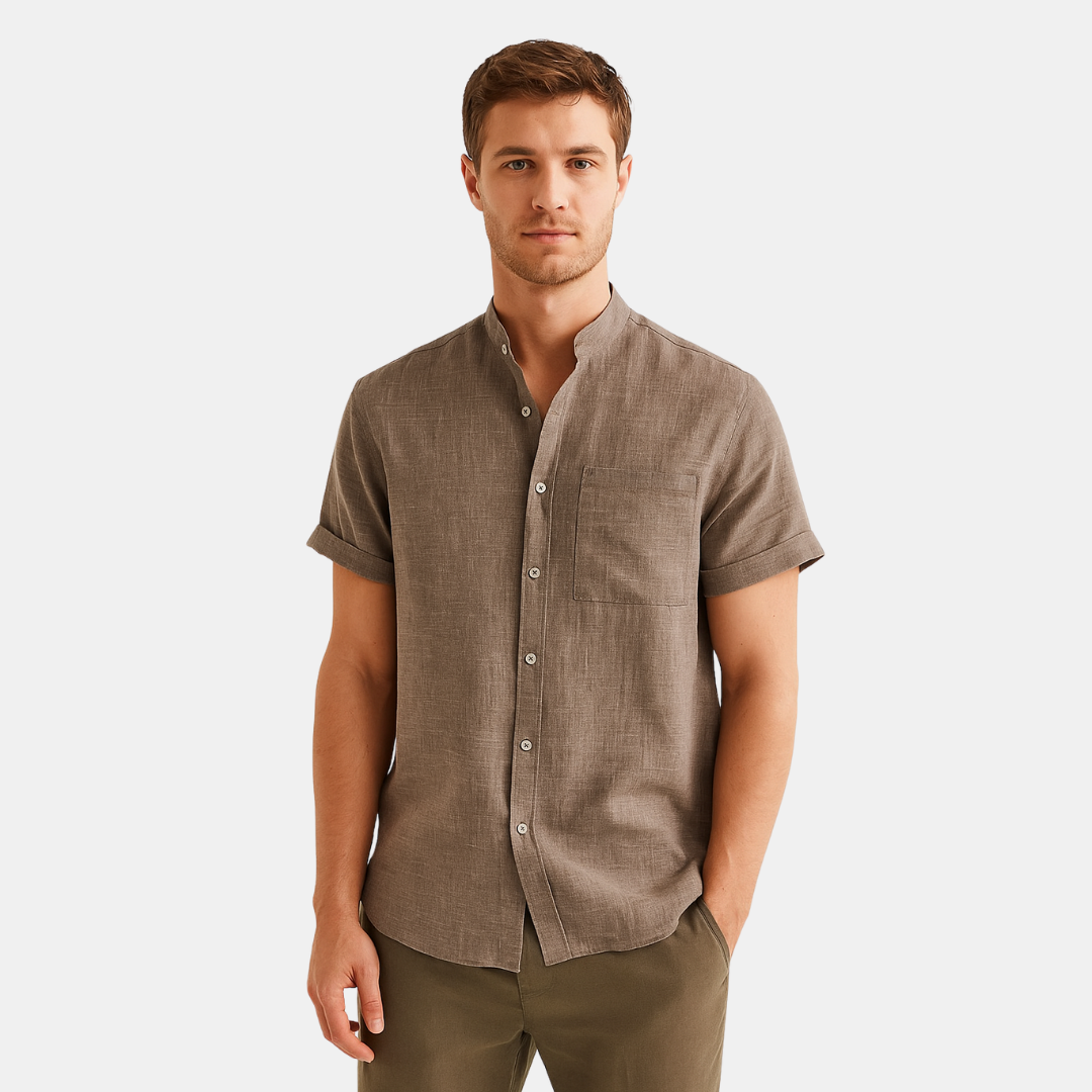 The Carvion Stand-Collar Shirt