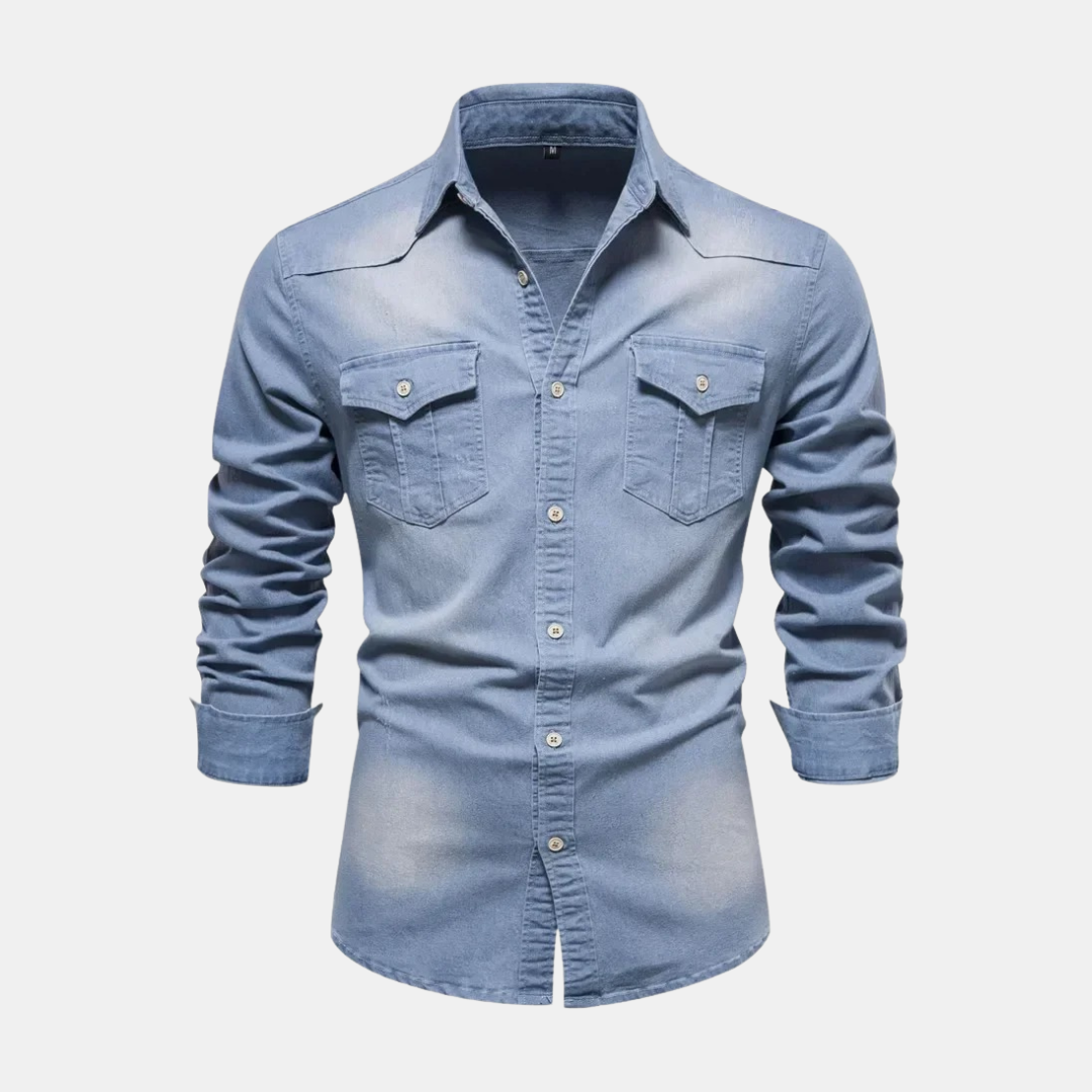 The Halden Denim Look Shirt