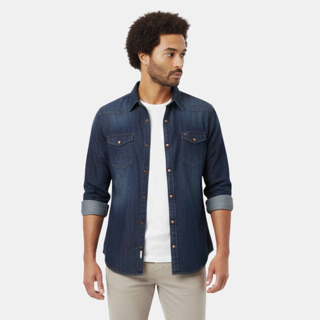 The Halden Denim Look Shirt