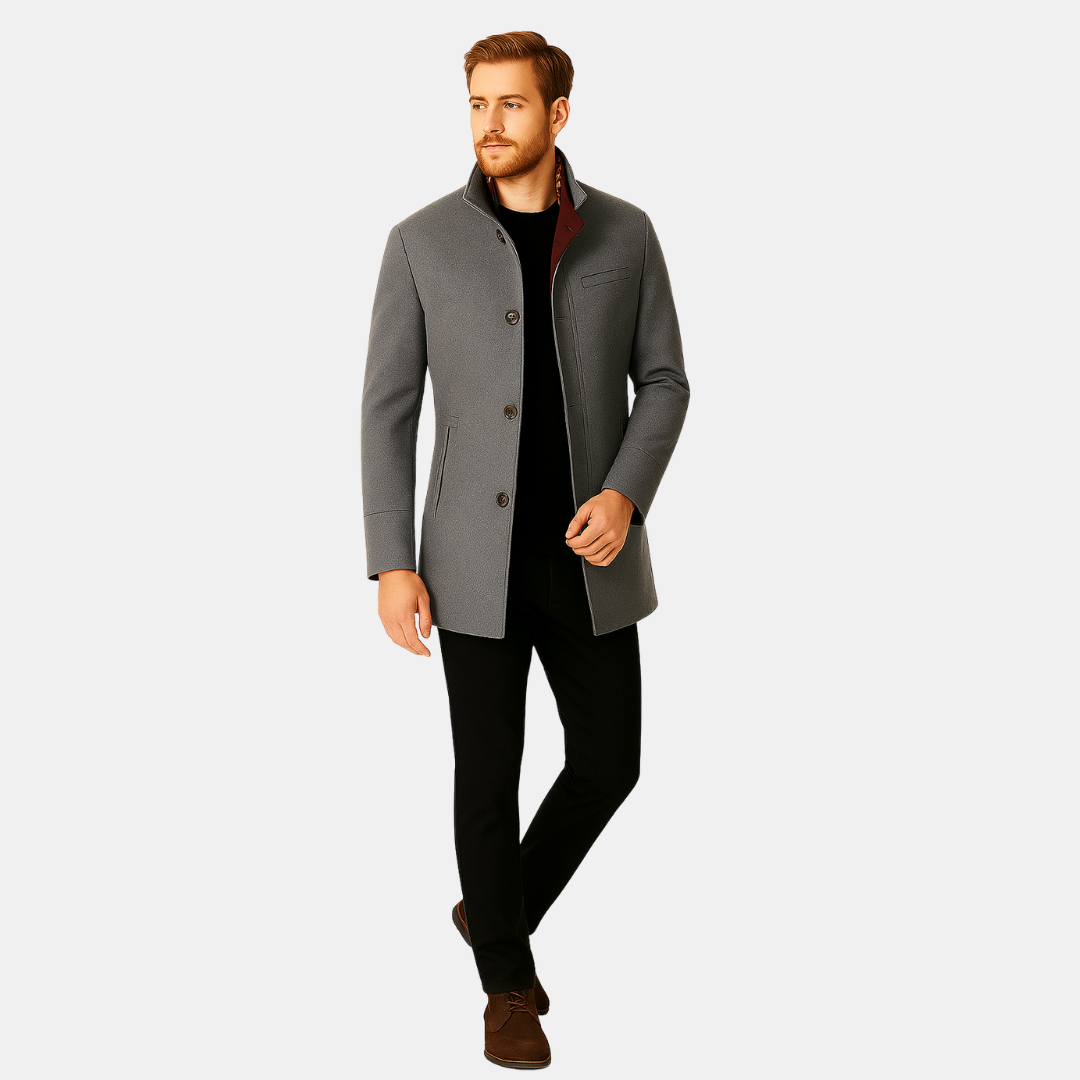 The Huxford Button-Up Coat