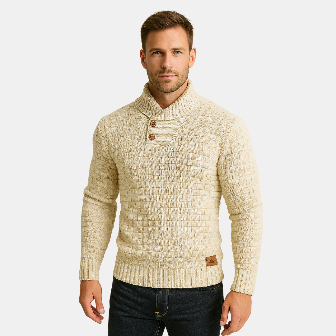 The Kelric Shawl Collar Knit