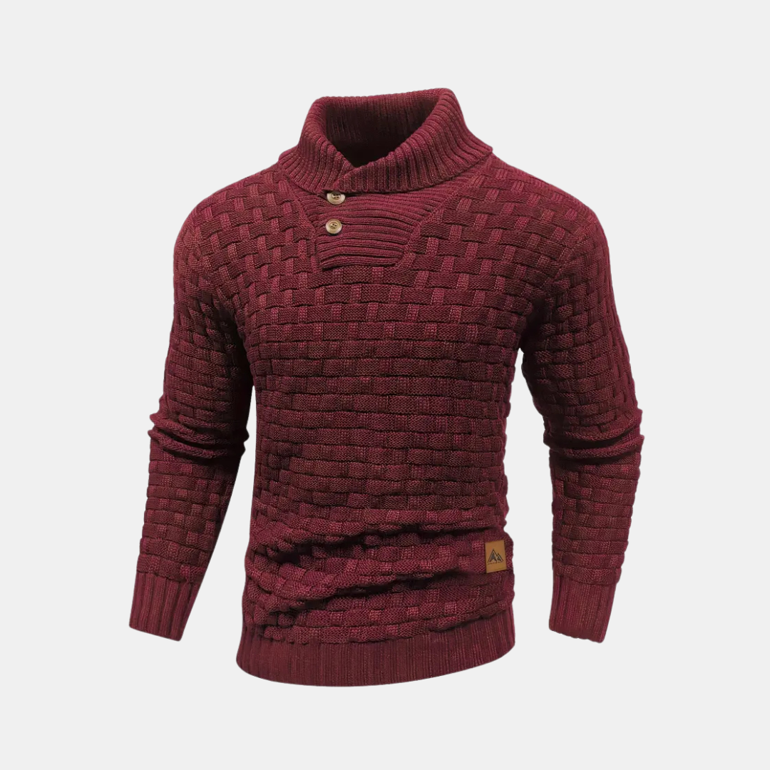 The Kelric Shawl Collar Knit