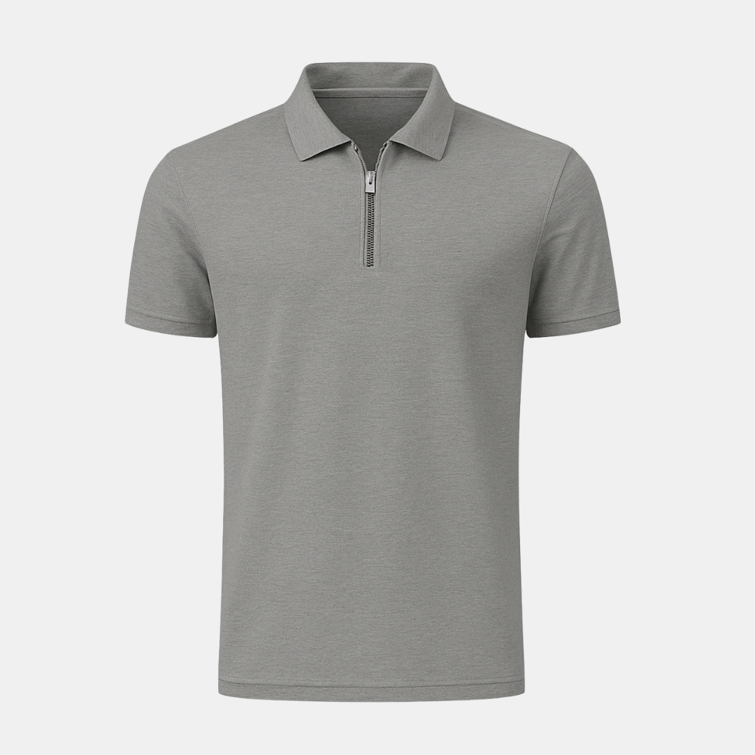 The Liran Half-Zip Polo