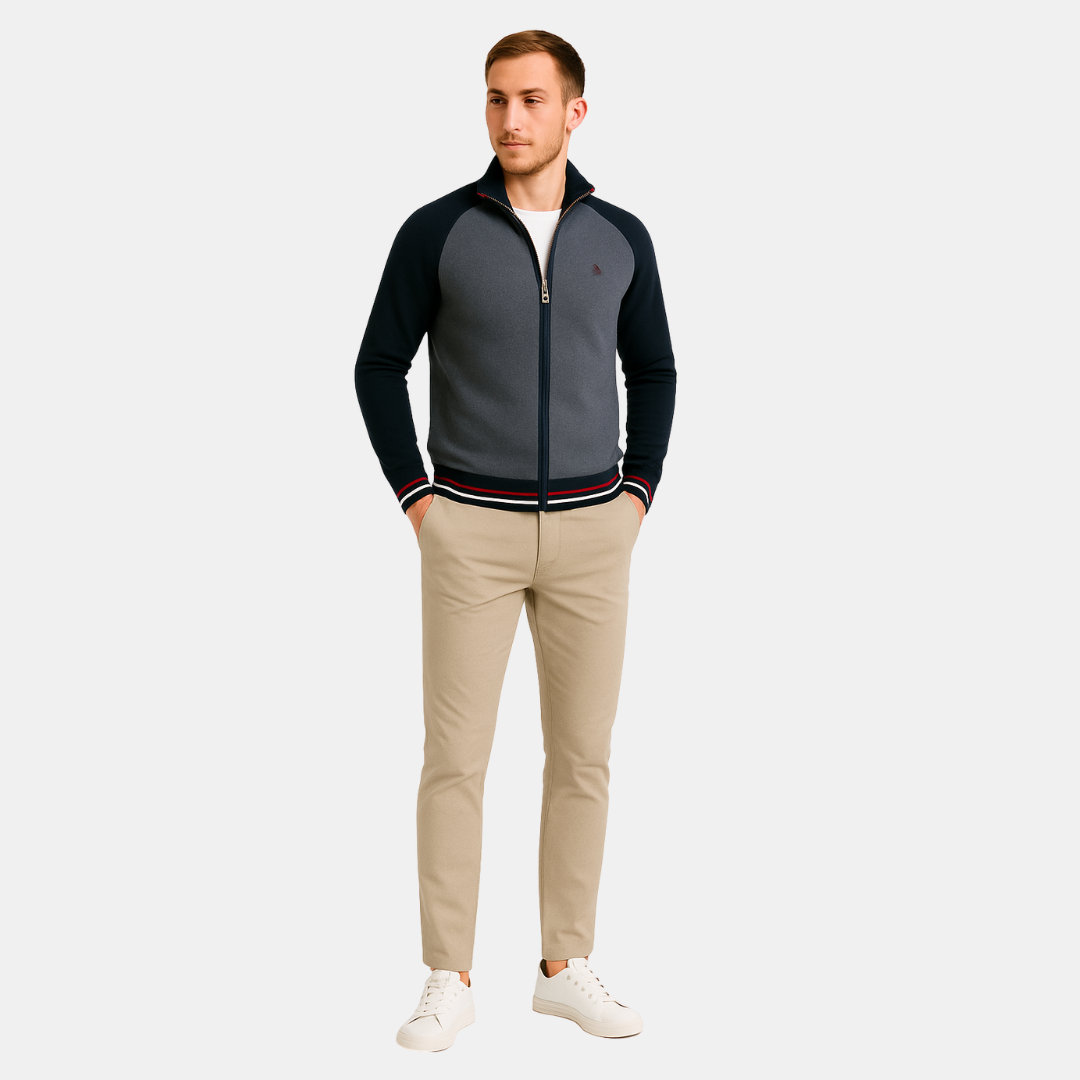 The Marwick Knit Zip