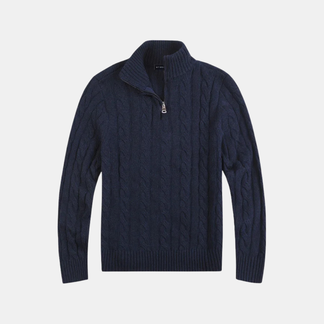 The Meridan Cable Half-Zip