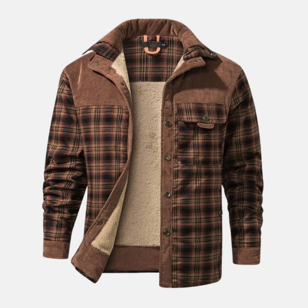 The Merrick Sherpa Check Jacket