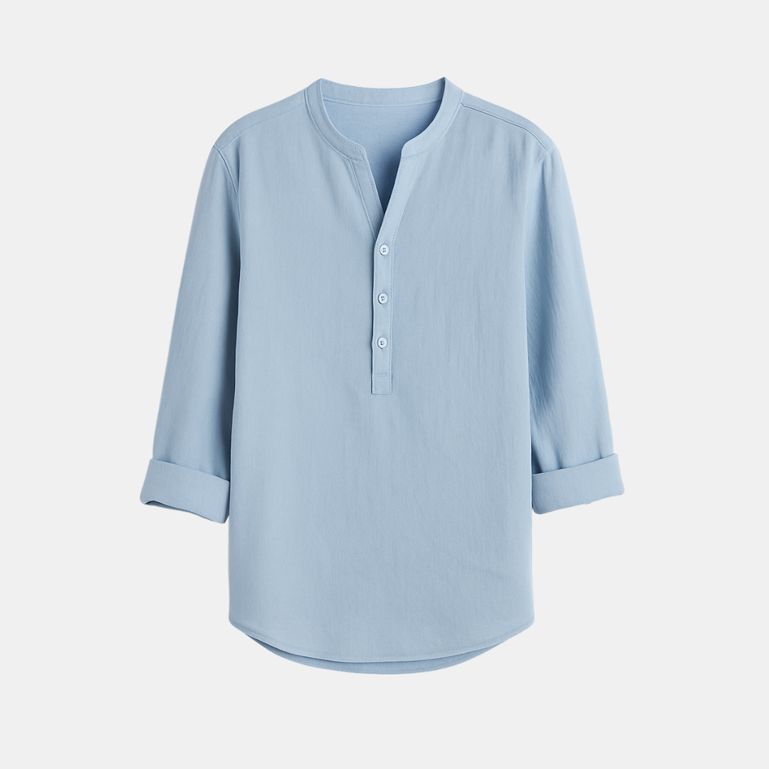 The Navaro Linen Look Shirt