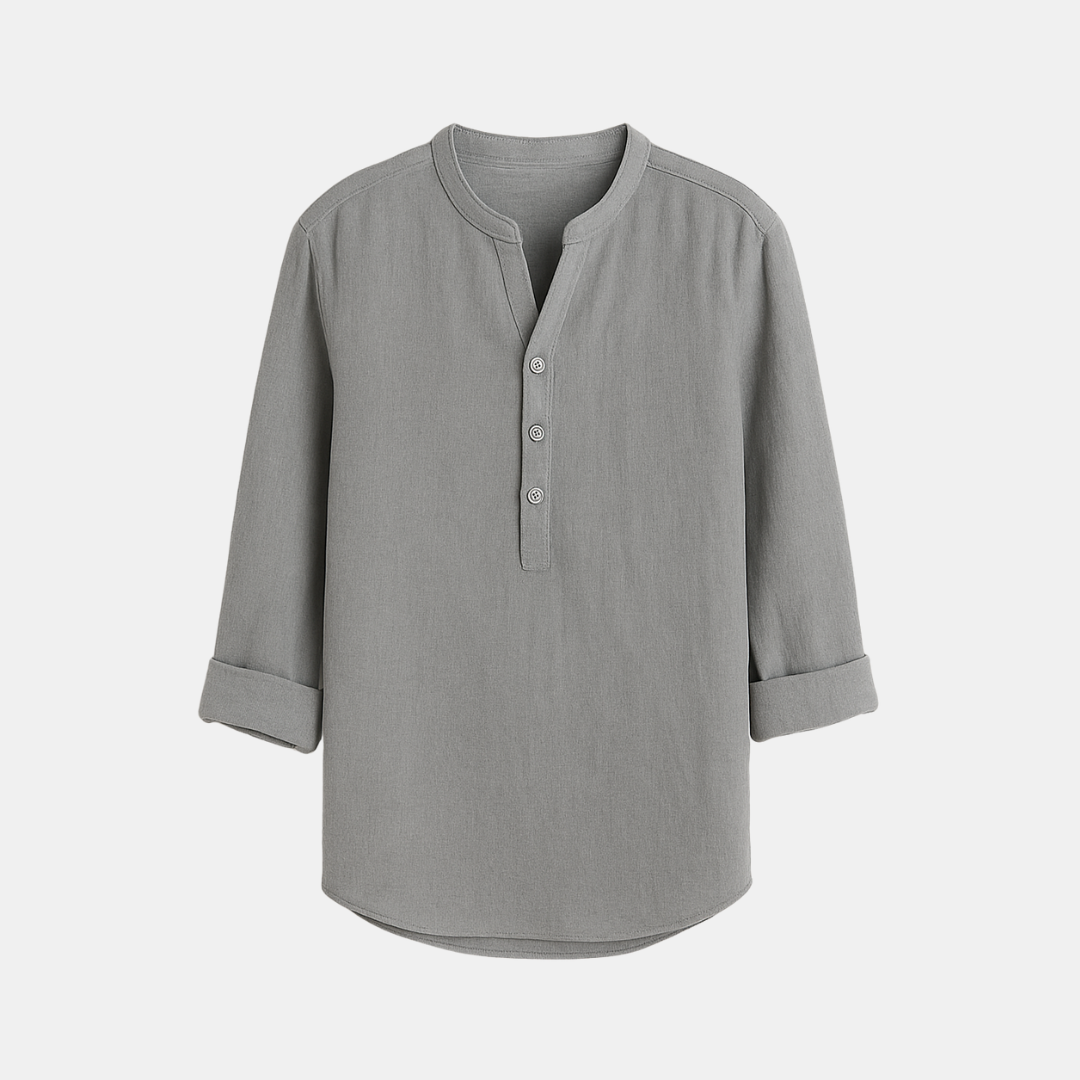 The Navaro Linen Look Shirt