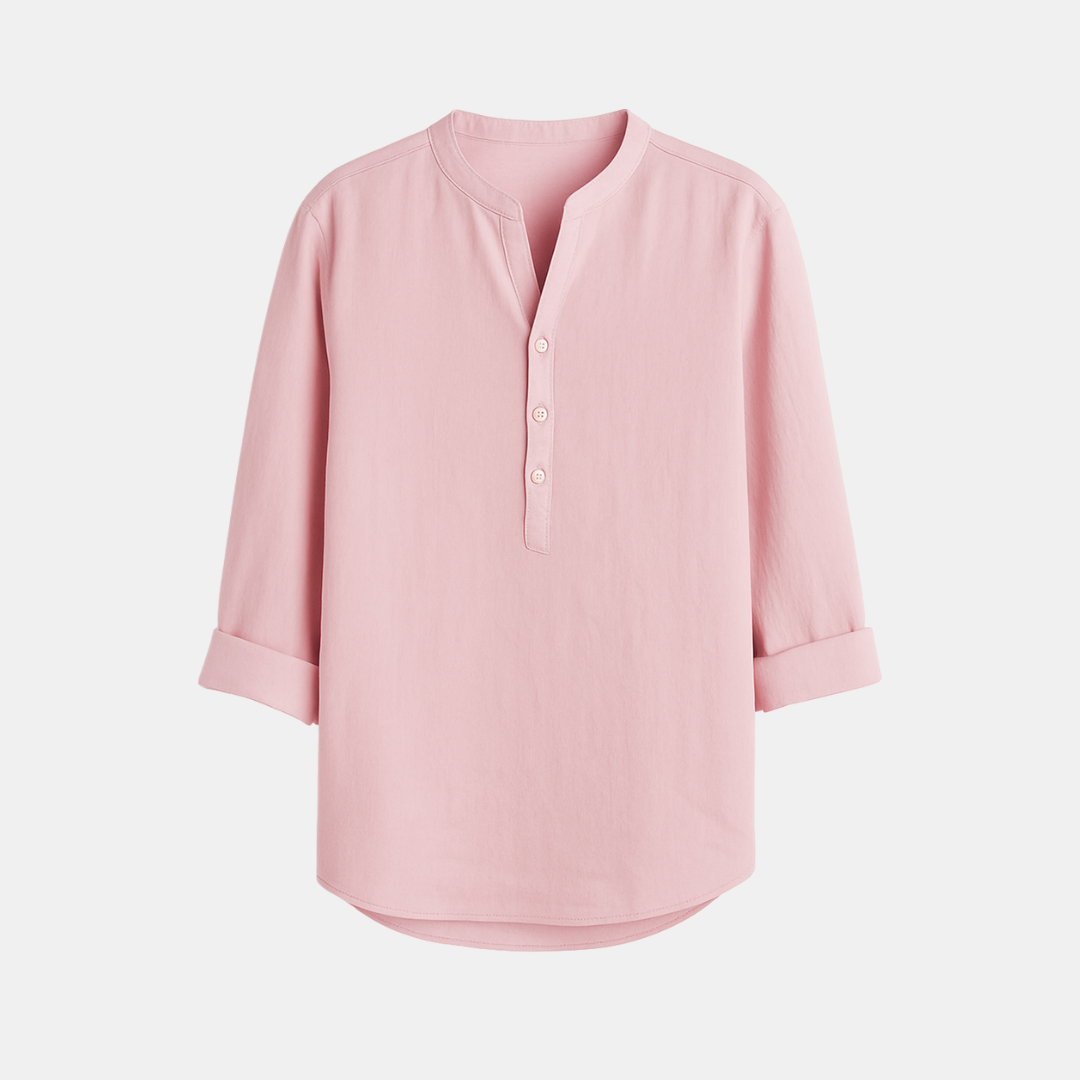 The Navaro Linen Look Shirt