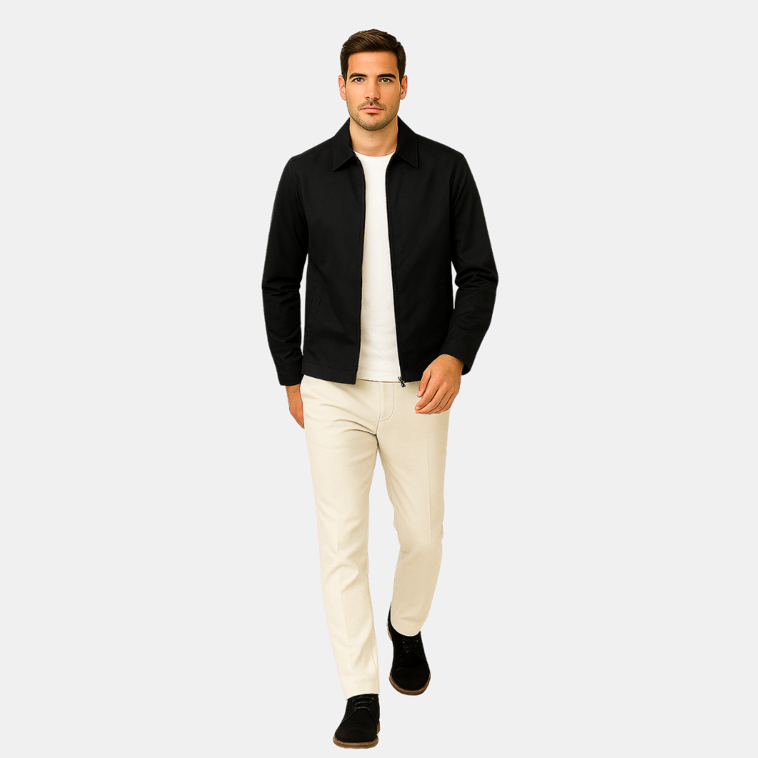 The Quinlan Lightweight Zip Jacket