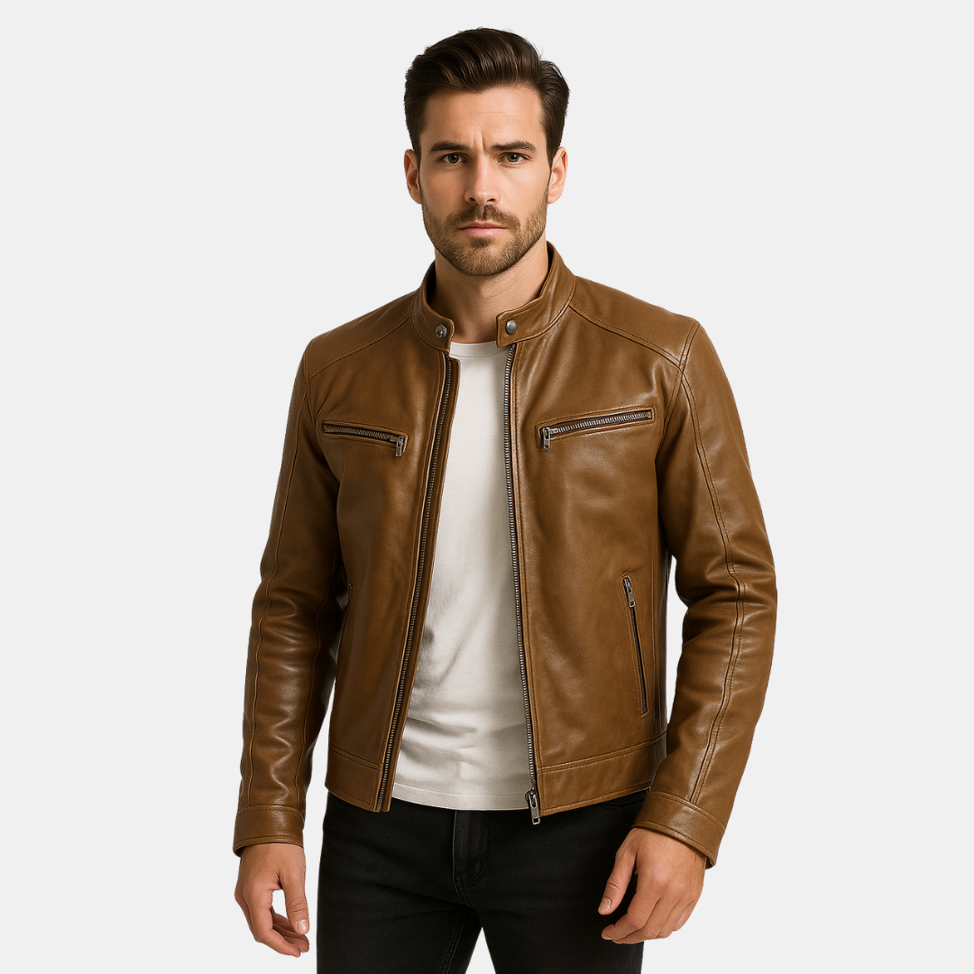 The Ravel Leather Look Jacket