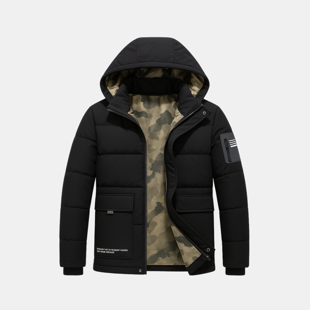 The Rixon Hooded Puffer