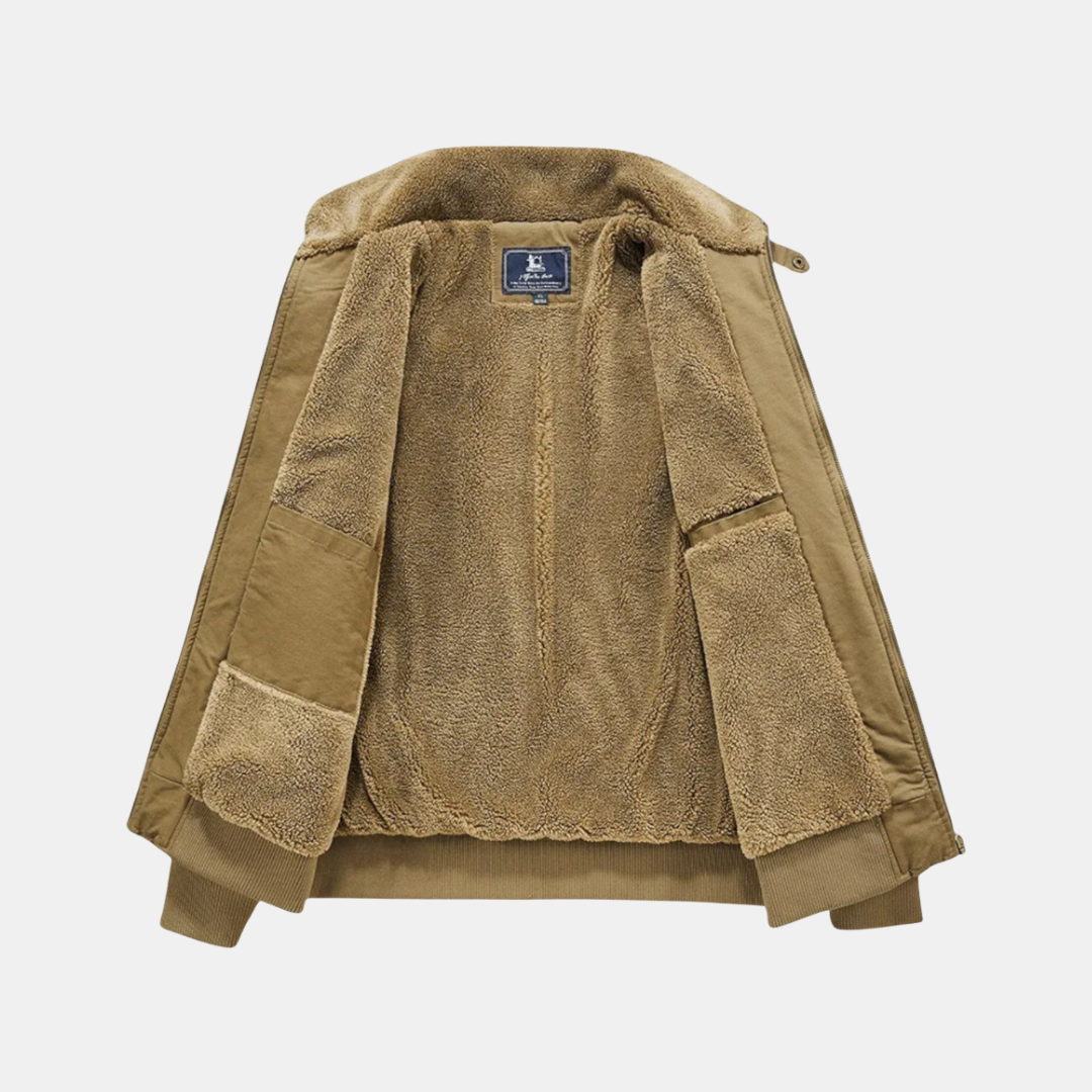 The Rowan Teddy Bomber Jacket