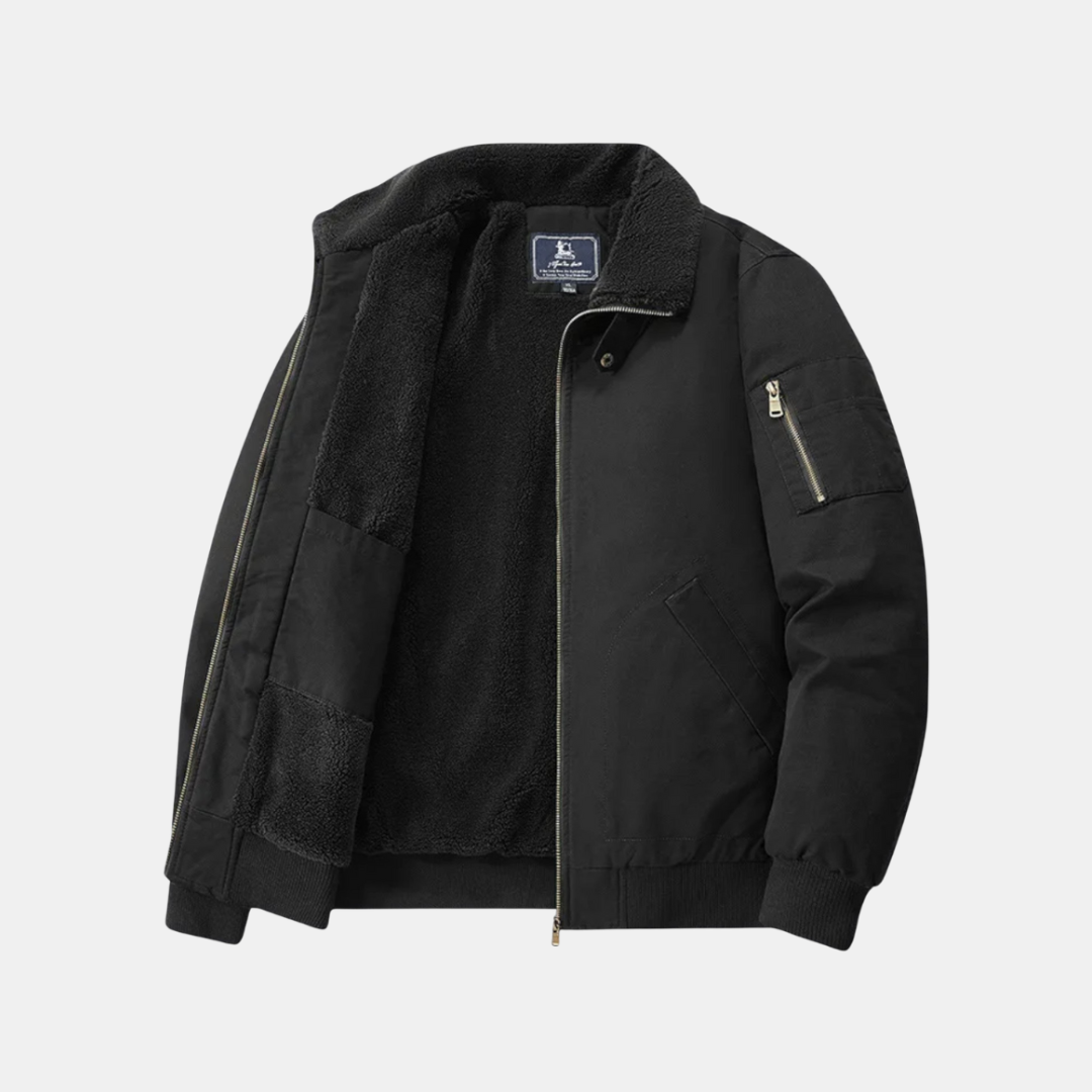 The Rowan Teddy Bomber Jacket