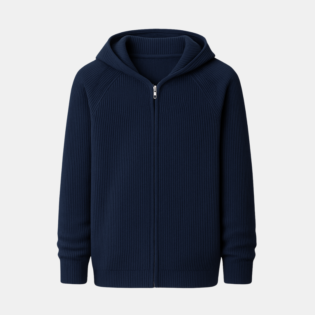 The Selvano Cashmere Zip Hoodie