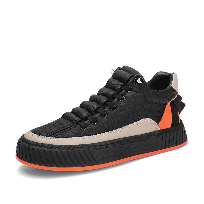 Tony Trendy heren sneakers met dikke zool en patroon