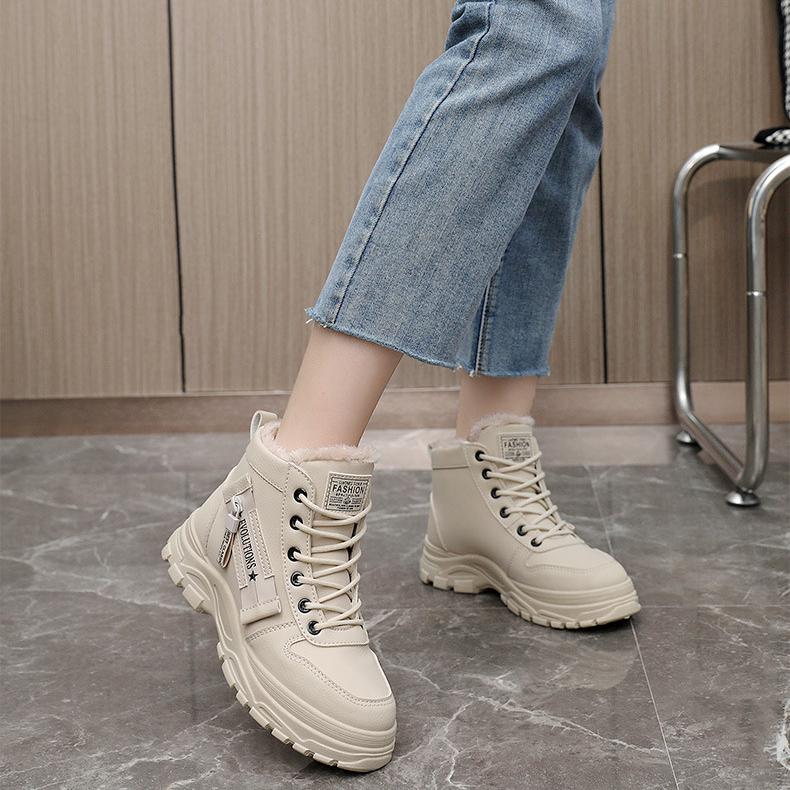 Vera Winter Boots Met Comfortabele Bontvoering