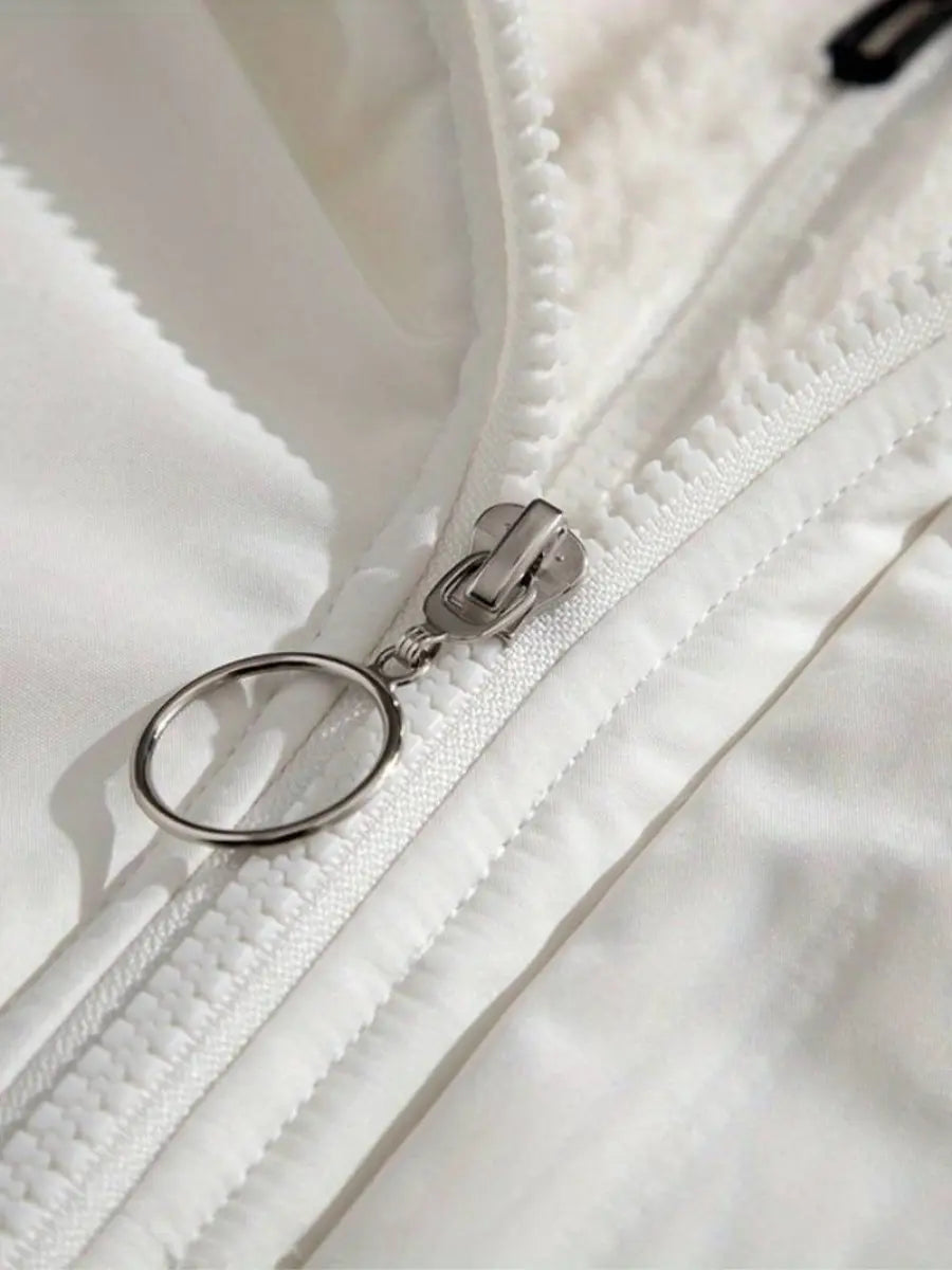 Warme Winterjas Met Fleece Voering En Capuchon